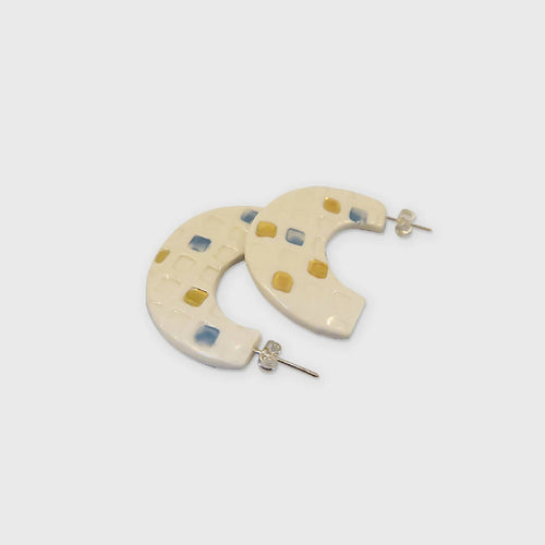 Créoles collection Pixels | EMPREINTES Paris - EMPREINTES Paris