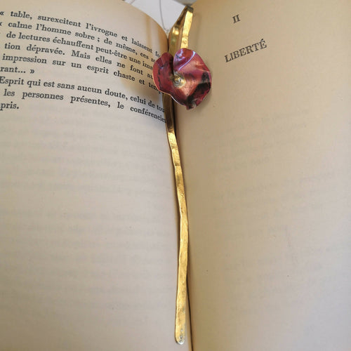 Marque- page Coquelicot | EMPREINTES Paris - EMPREINTES Paris