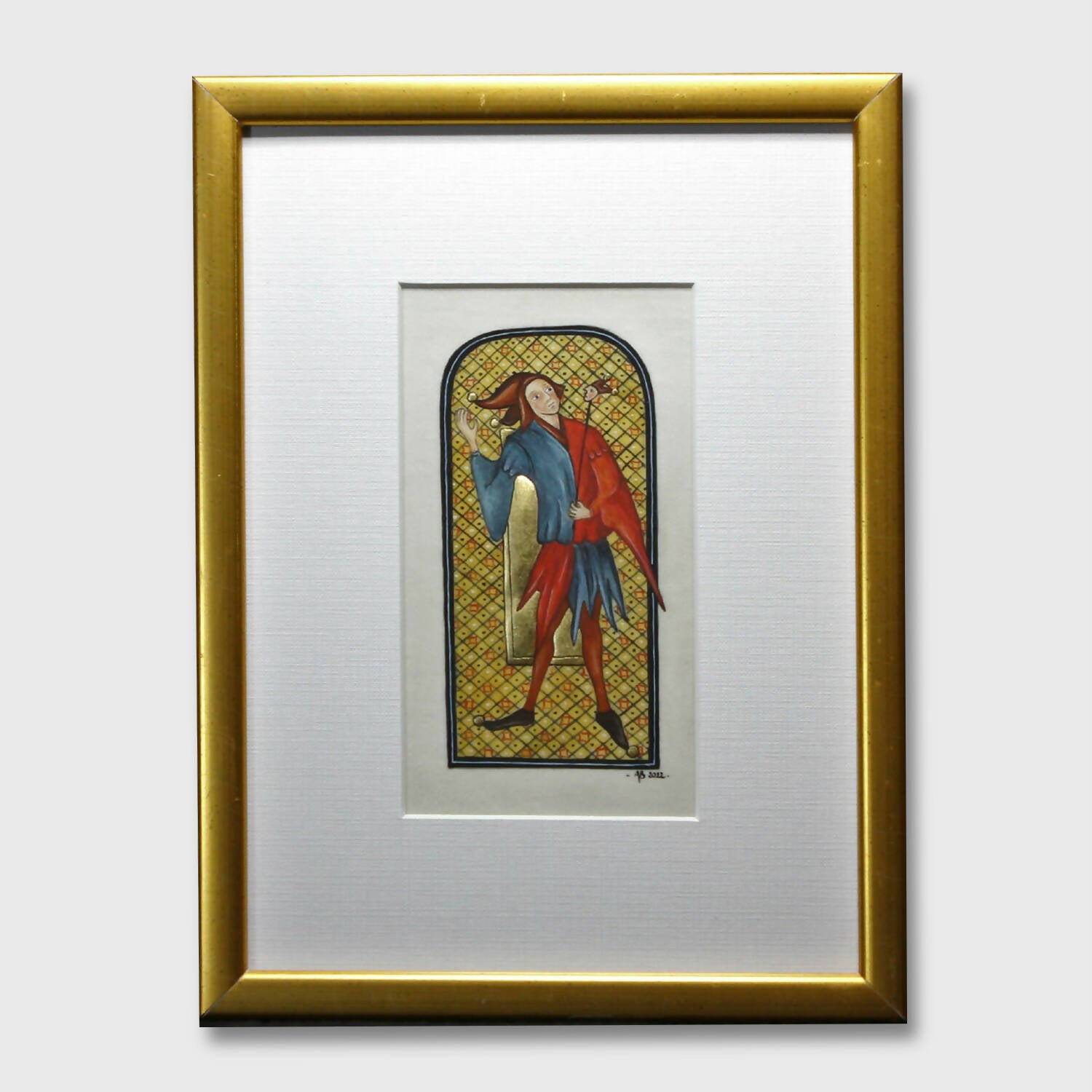 Enluminure le fou 2 | EMPREINTES Paris