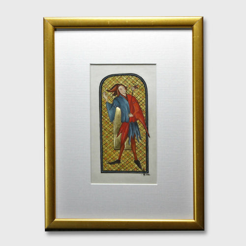 Enluminure le fou 2 | EMPREINTES Paris - EMPREINTES Paris