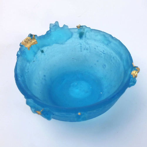 Coupelle bleue et or | EMPREINTES Paris - EMPREINTES Paris