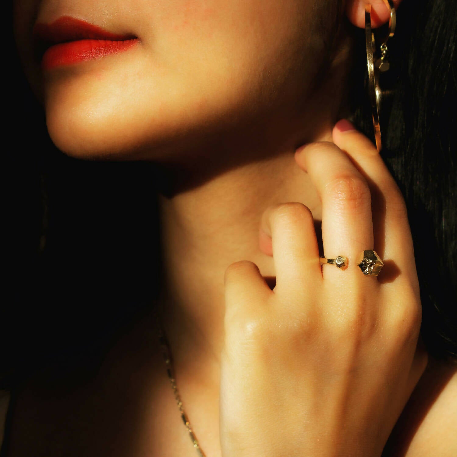 Bague Pyrite Or | EMPREINTES Paris