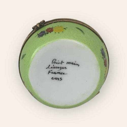 Boite à musique pomme verte et oiseau romantique | EMPREINTES Paris - EMPREINTES Paris