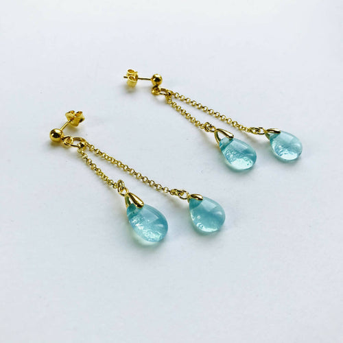 mari et femme - Boucles d'oreilles CARILLON Aqua copie | EMPREINTES Paris - EMPREINTES Paris
