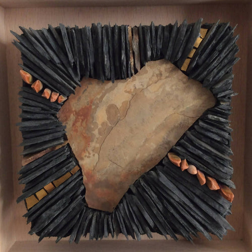 Tableau mosaïque ardoise n°2 | EMPREINTES Paris - EMPREINTES Paris