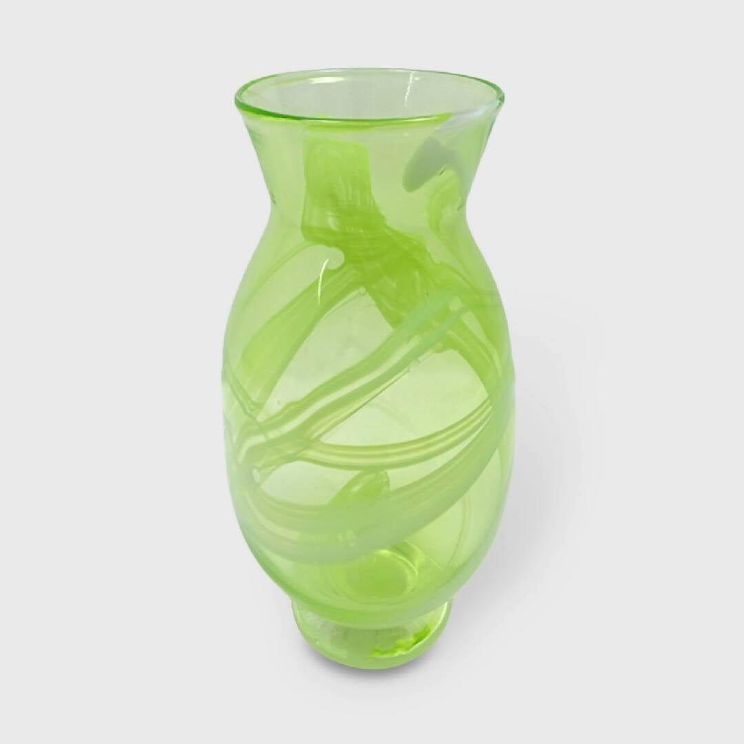 Vase vert citron cordon blanc | EMPREINTES Paris | EMPREINTES Paris