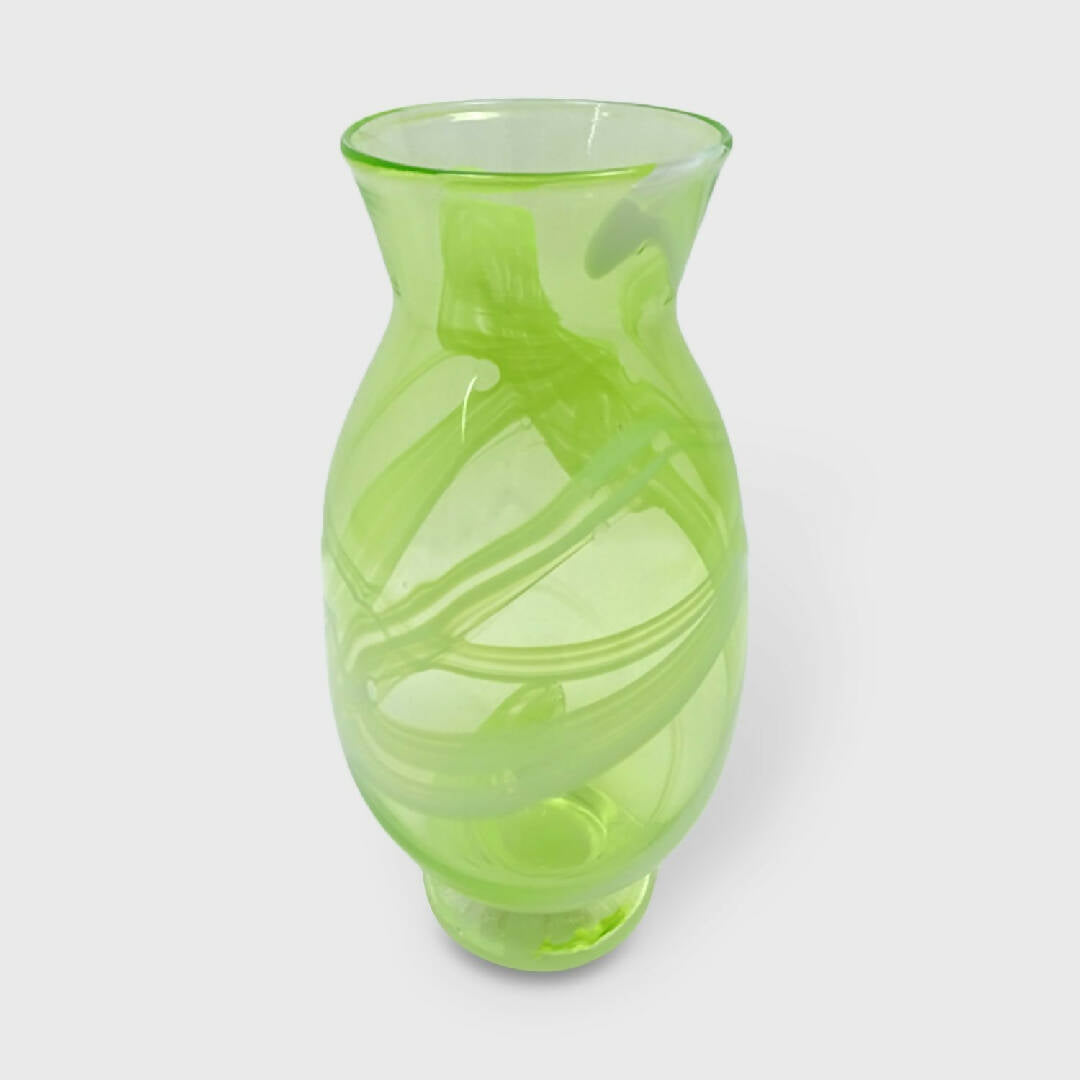 Vase vert citron cordon blanc | EMPREINTES Paris
