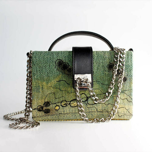 Sac boite Petit PARIS vert | EMPREINTES Paris - EMPREINTES Paris