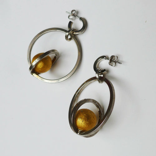 Boucles d'oreilles METROPOLIS M | EMPREINTES Paris - EMPREINTES Paris