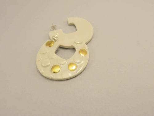 Créoles collection Pixels | EMPREINTES Paris - EMPREINTES Paris