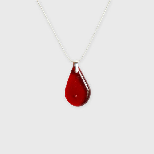 Pendentif GOUTTE rouge vif | EMPREINTES Paris - EMPREINTES Paris