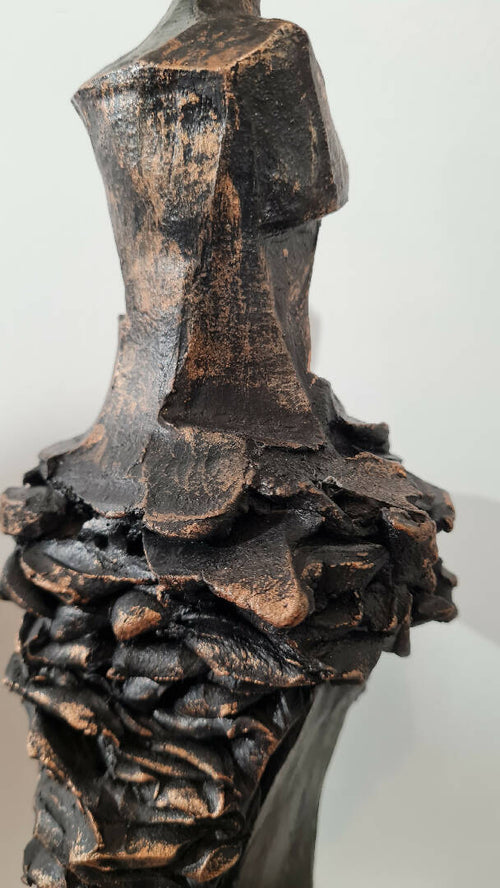 Sculpture contemporaine en argile SPIRITUALITE | EMPREINTES Paris - EMPREINTES Paris