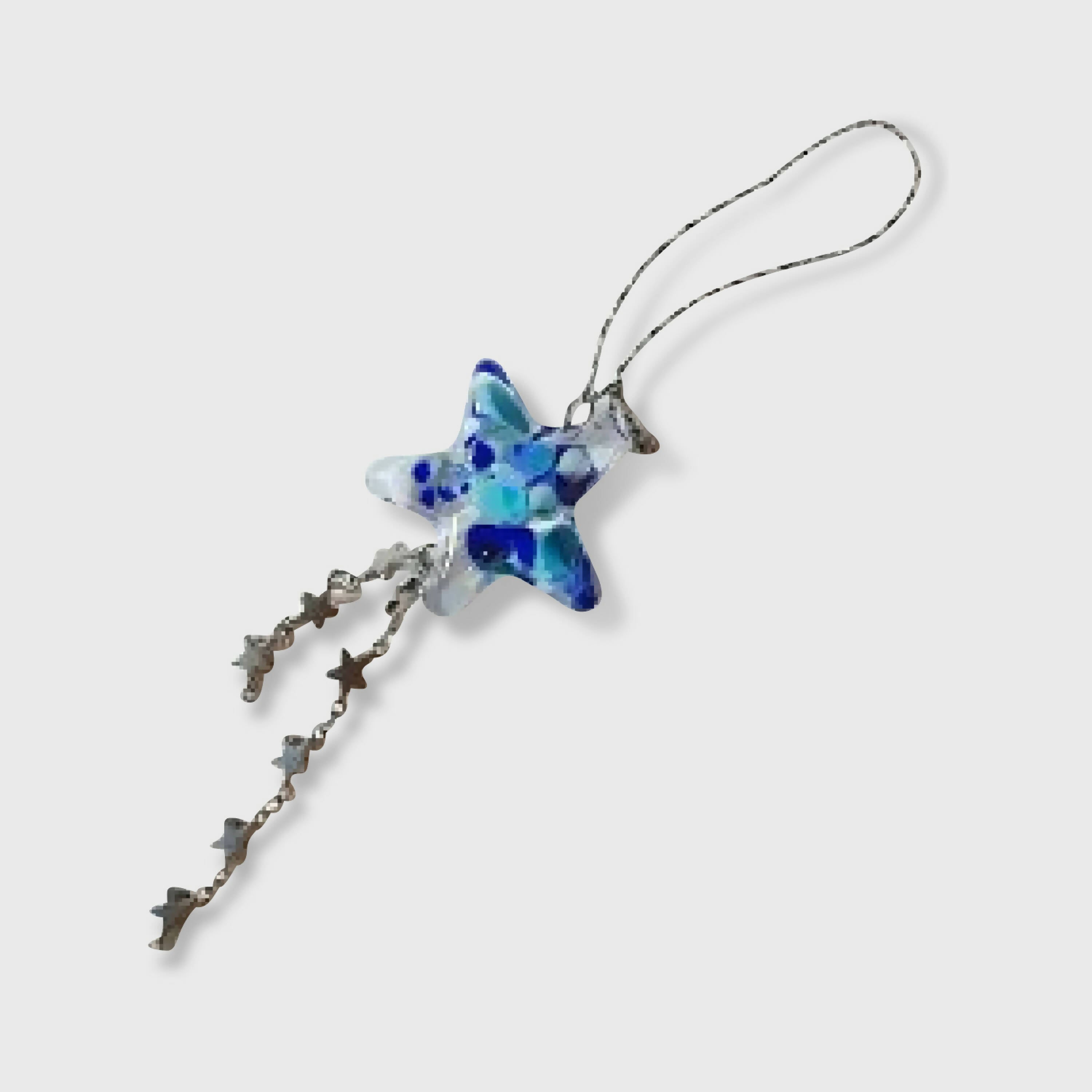 Etoile filante de Noël Bleu décoration pour sapin de Noël | EMPREINTES Paris