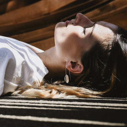 Boucles d'oreilles DUNE - Argent | EMPREINTES Paris - EMPREINTES Paris