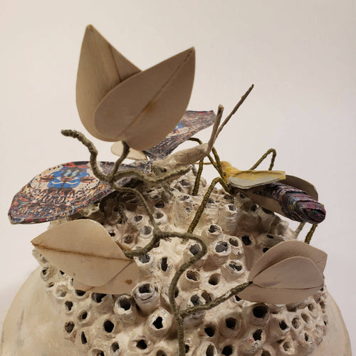 Sculpture en papier Jardin sous cloche | EMPREINTES Paris - EMPREINTES Paris