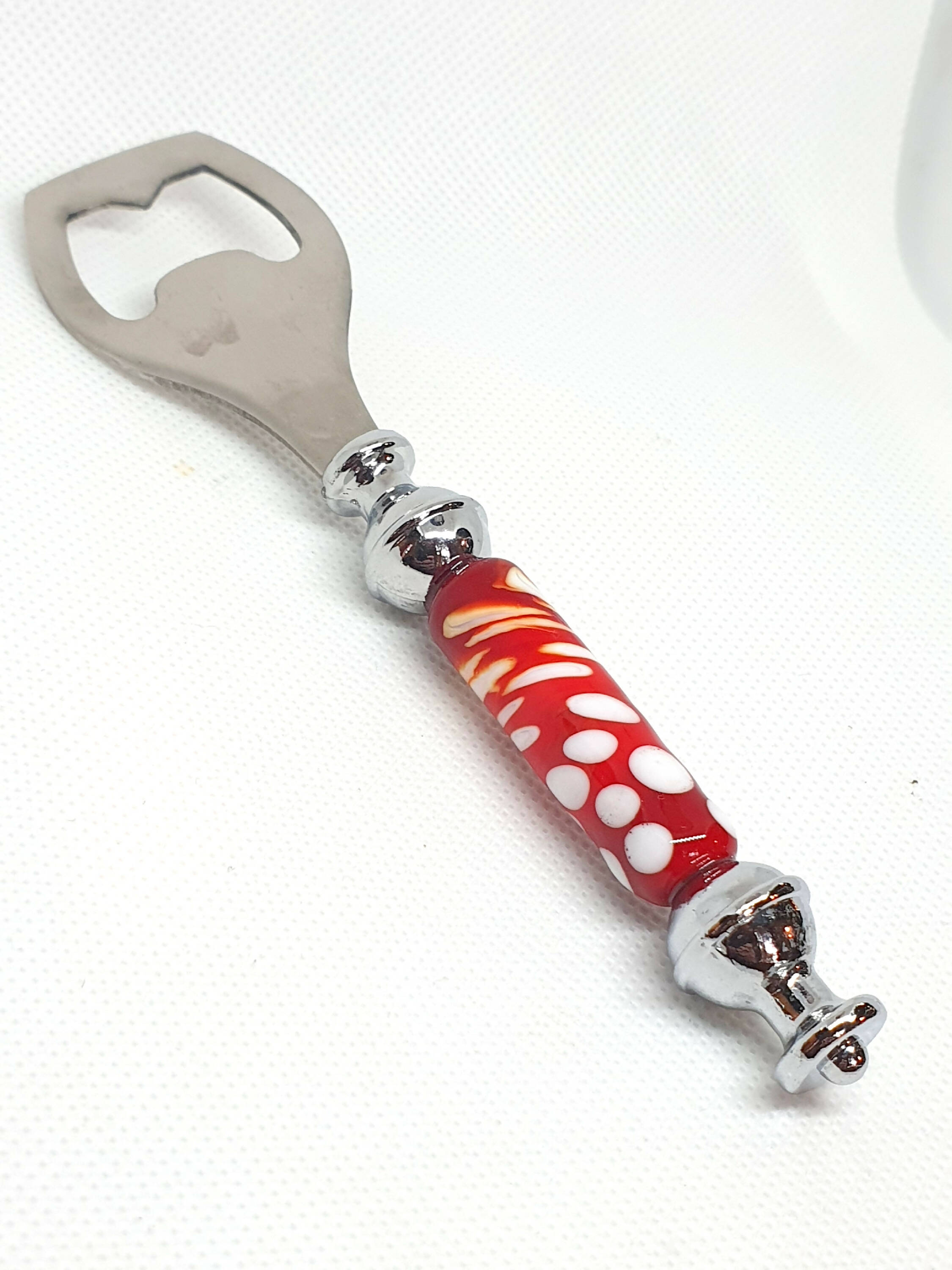 Décapsuleur Ouvre-bouteille Rouge et blanc | EMPREINTES Paris