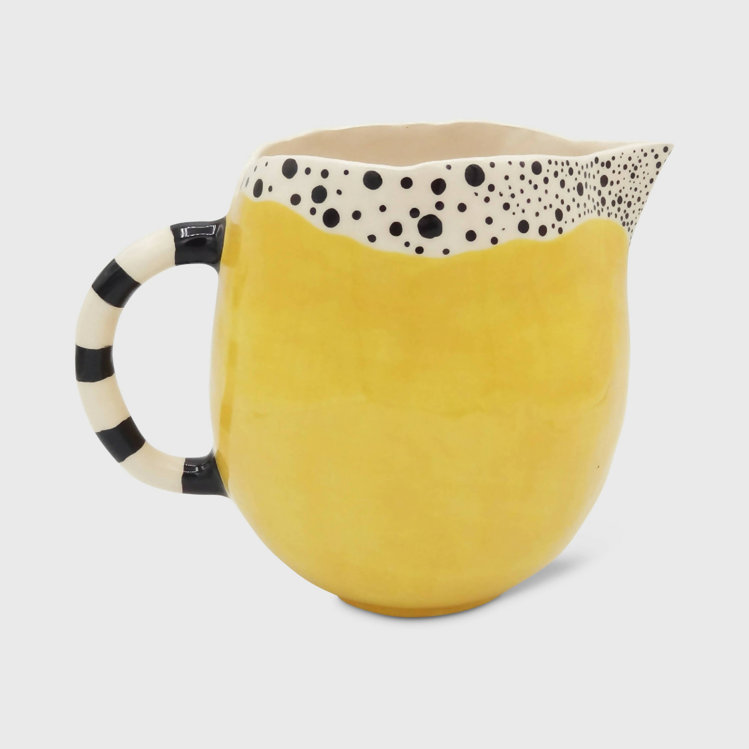 Pichet Les Oiseaux jaune, petit modèle | EMPREINTES Paris