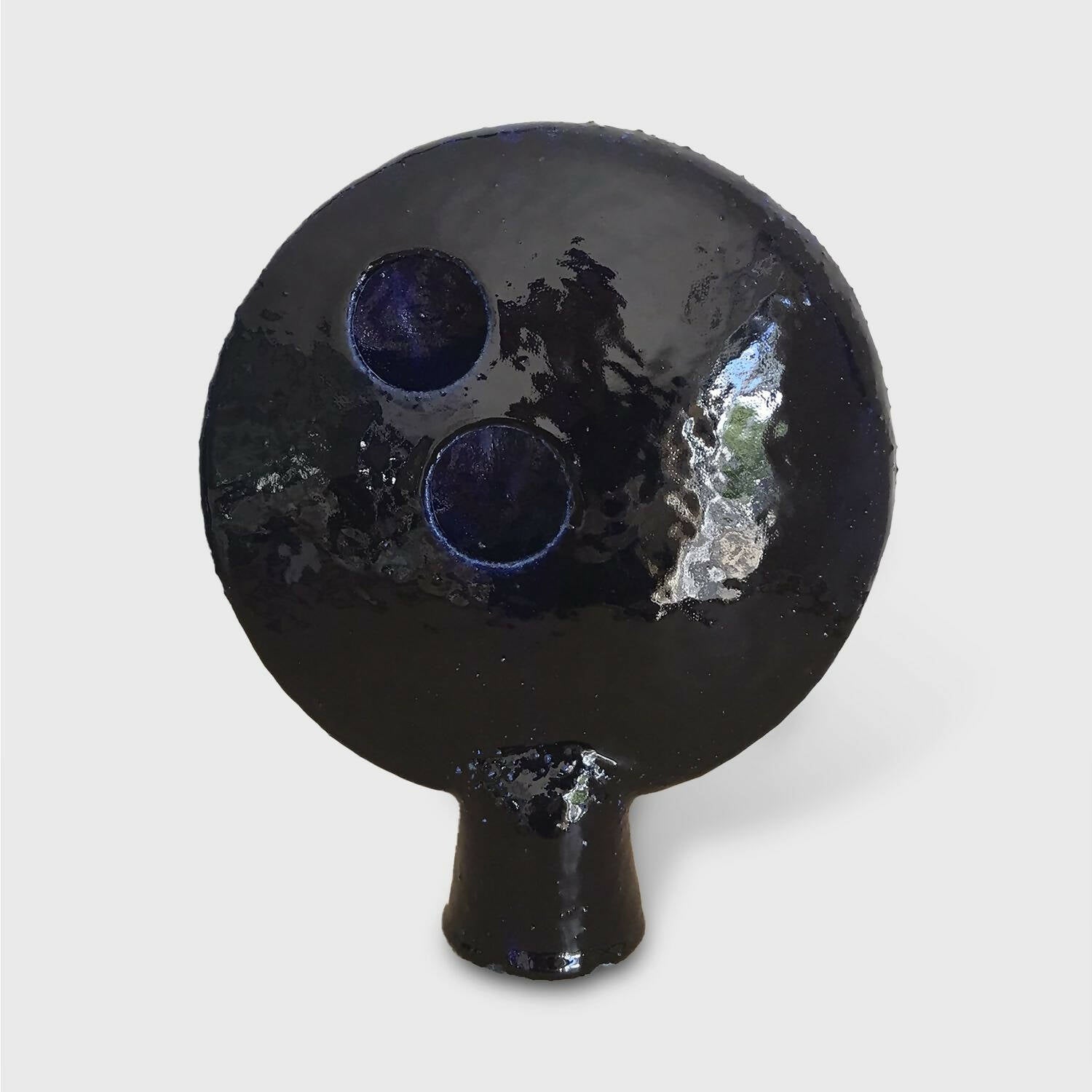 Vase Blue Moon deux trous | EMPREINTES Paris