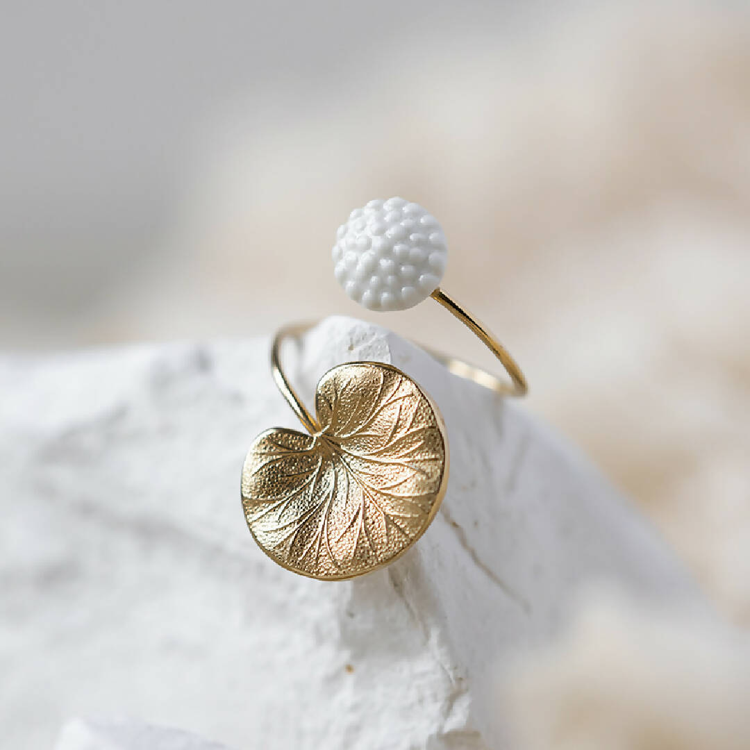 Bague Nymphéas | EMPREINTES Paris