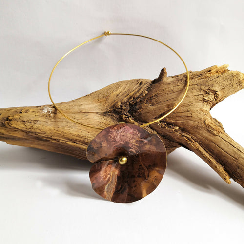 Collier Coquelicot | EMPREINTES Paris - EMPREINTES Paris