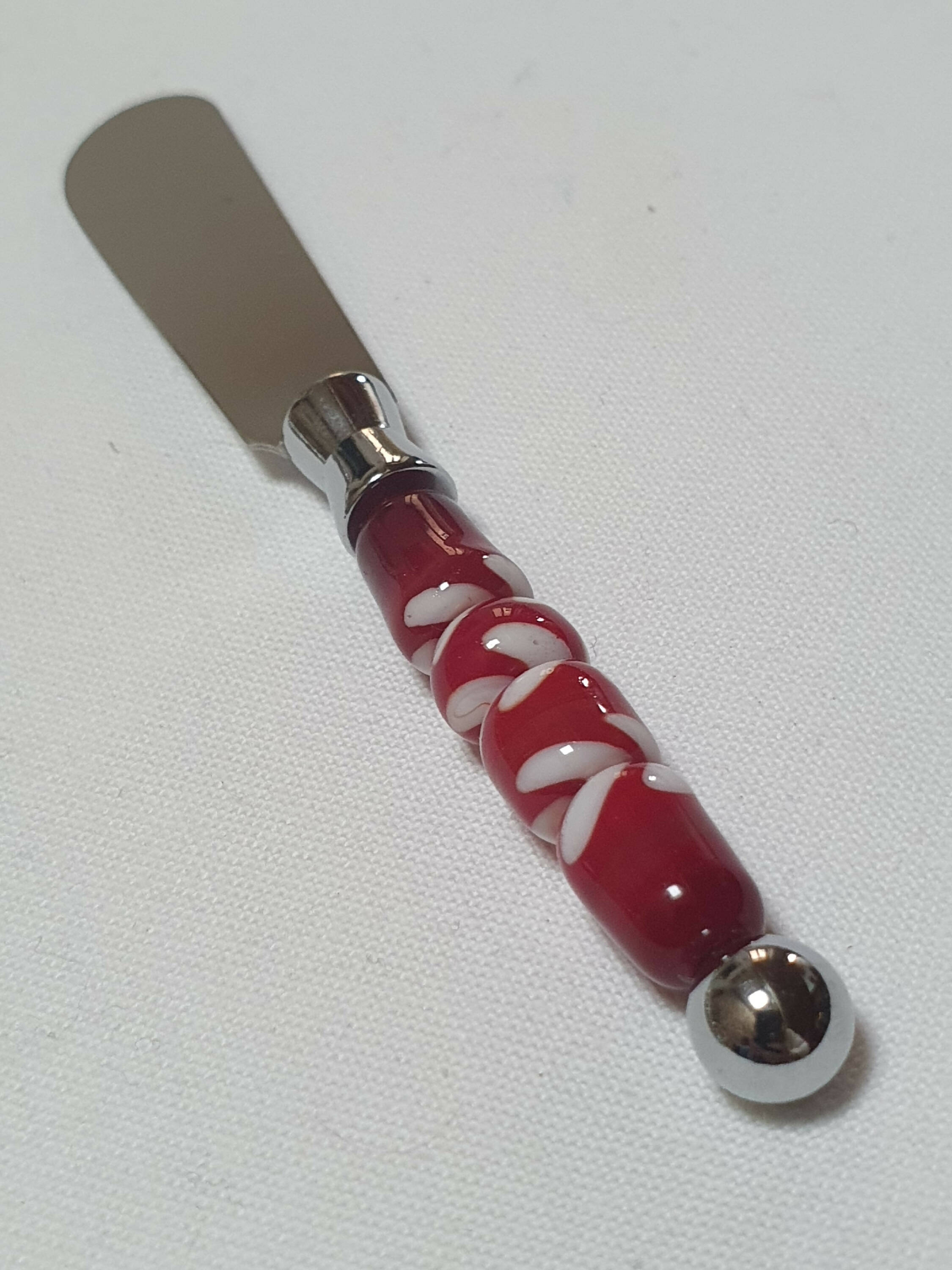 Couteau à beurre Epis rouge et blanc | EMPREINTES Paris | EMPREINTES Paris