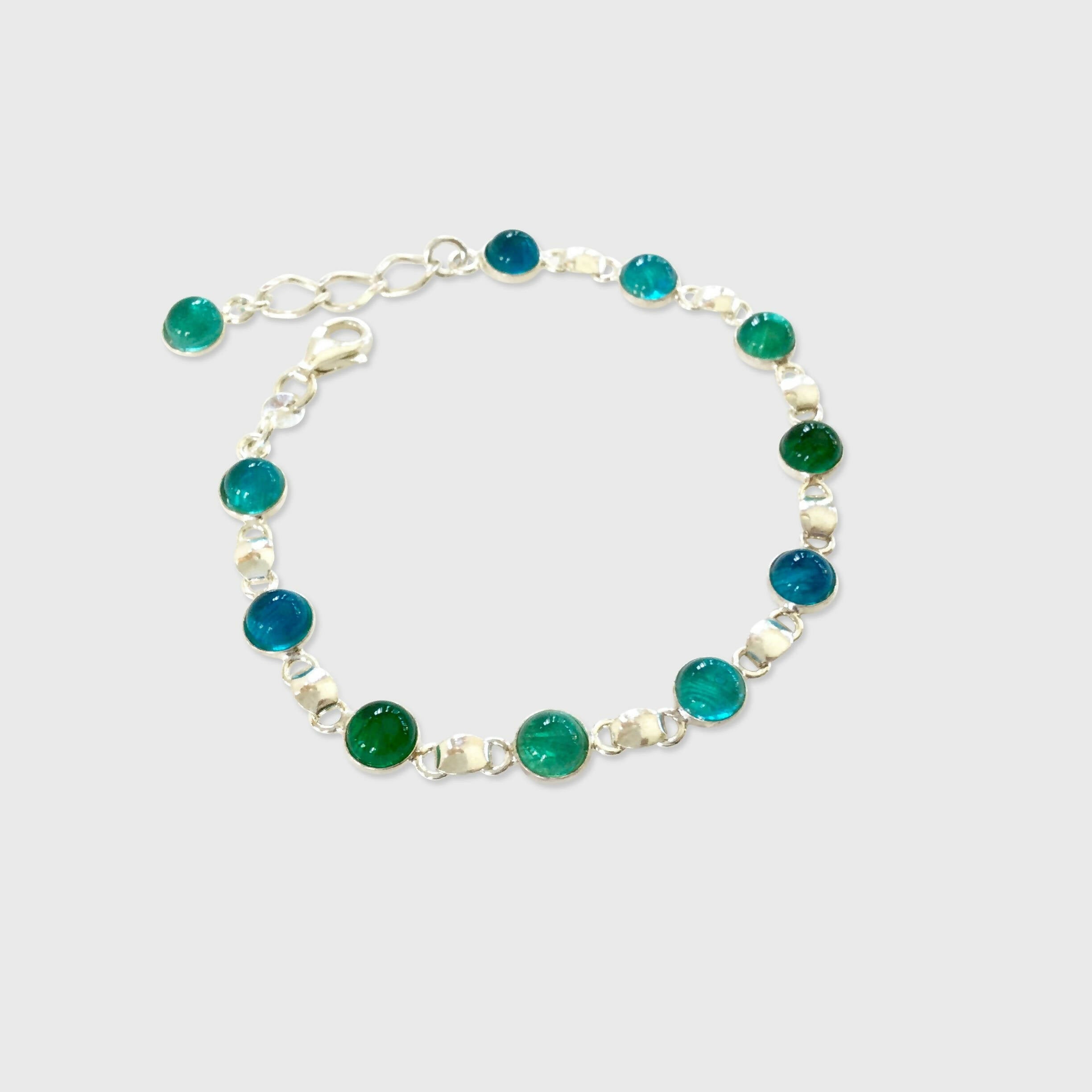 Bracelet BILLE bleu vert | EMPREINTES Paris