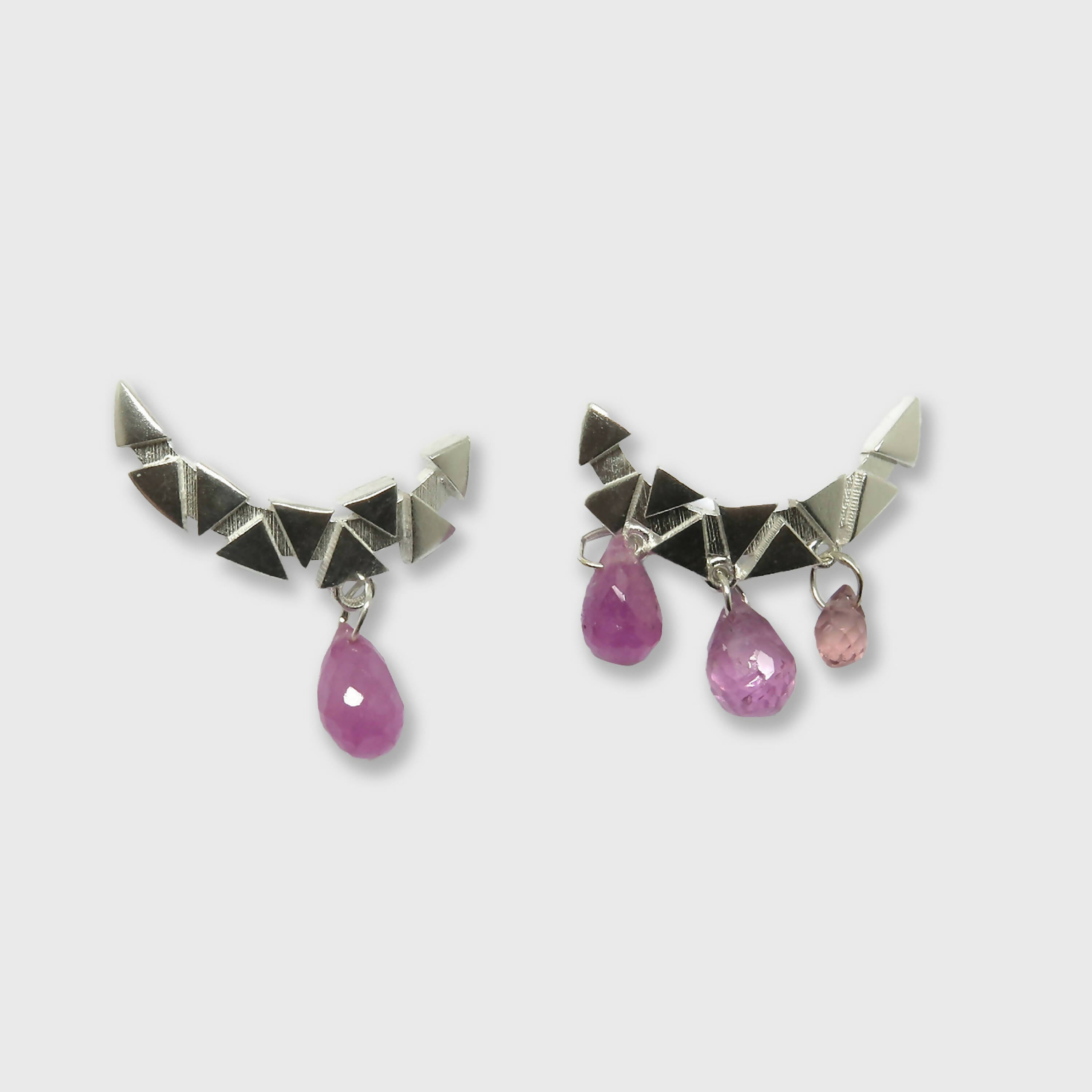 Puces Saphirs roses | EMPREINTES Paris