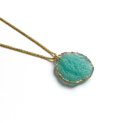 Pendentif SABLE lagon | EMPREINTES Paris - EMPREINTES Paris