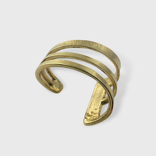 Bracelet en étain doré 7 | EMPREINTES Paris - EMPREINTES Paris