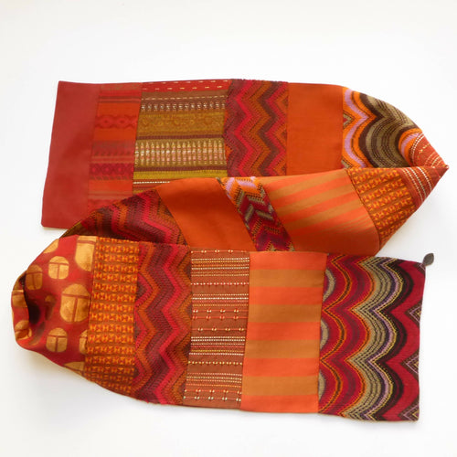 Écharpe bijou - Vermillon | EMPREINTES Paris - EMPREINTES Paris