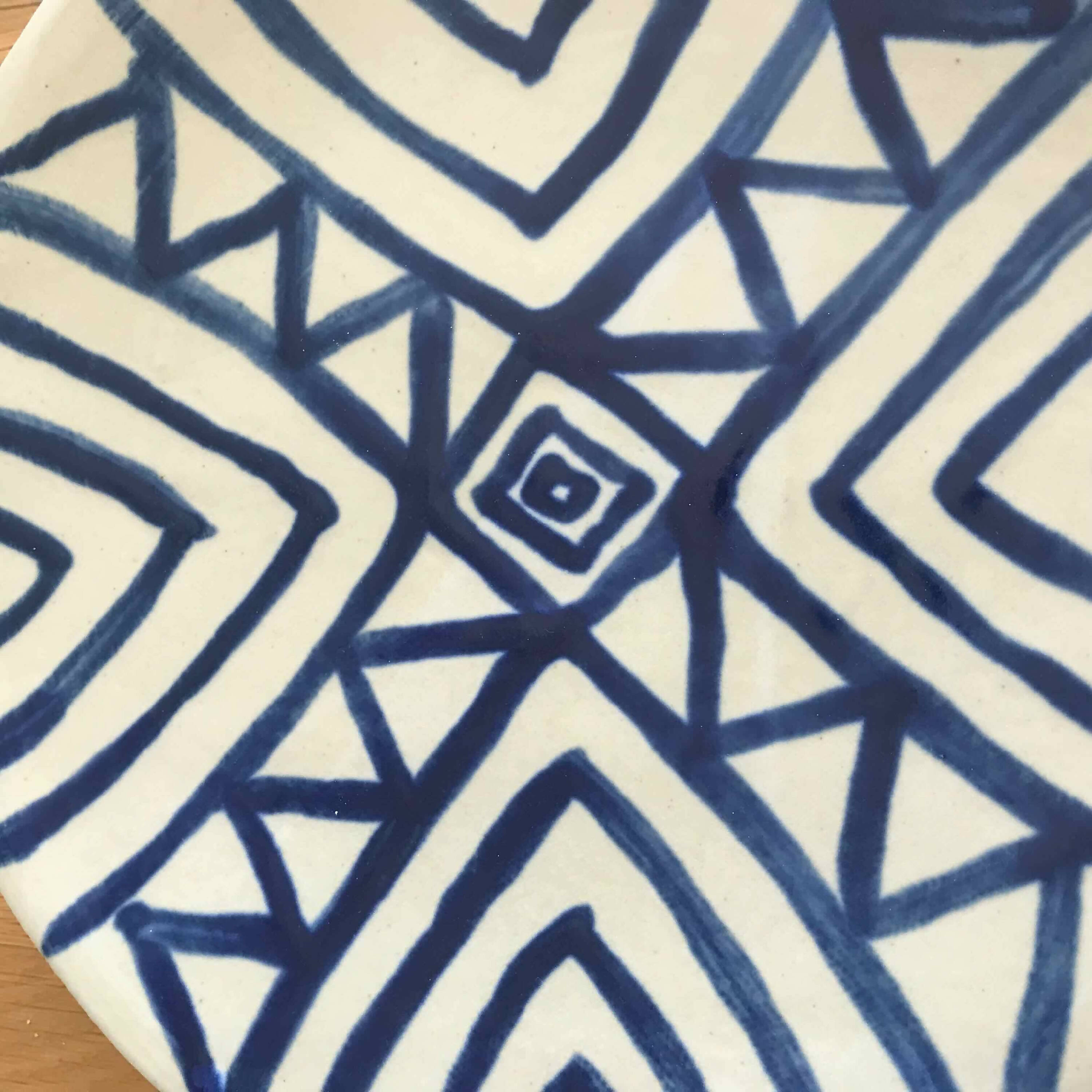 Set de 4 assiettes à dessert Ethnik | EMPREINTES Paris