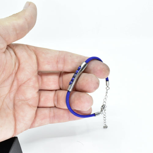 Bracelet en perles rondes de Lapis Lazuli | EMPREINTES Paris - EMPREINTES Paris