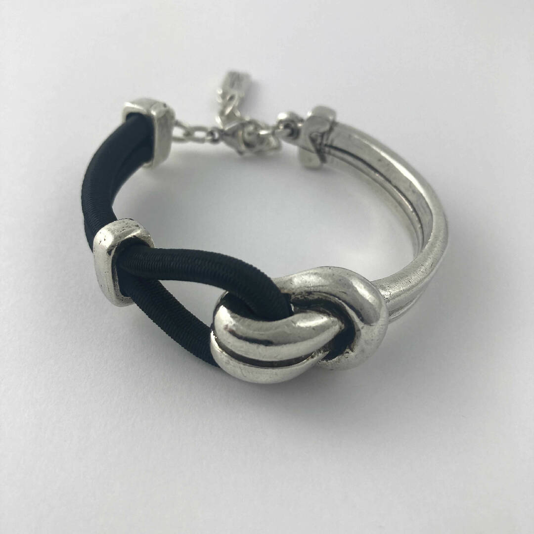 Bracelet en étain argenté 12 | EMPREINTES Paris