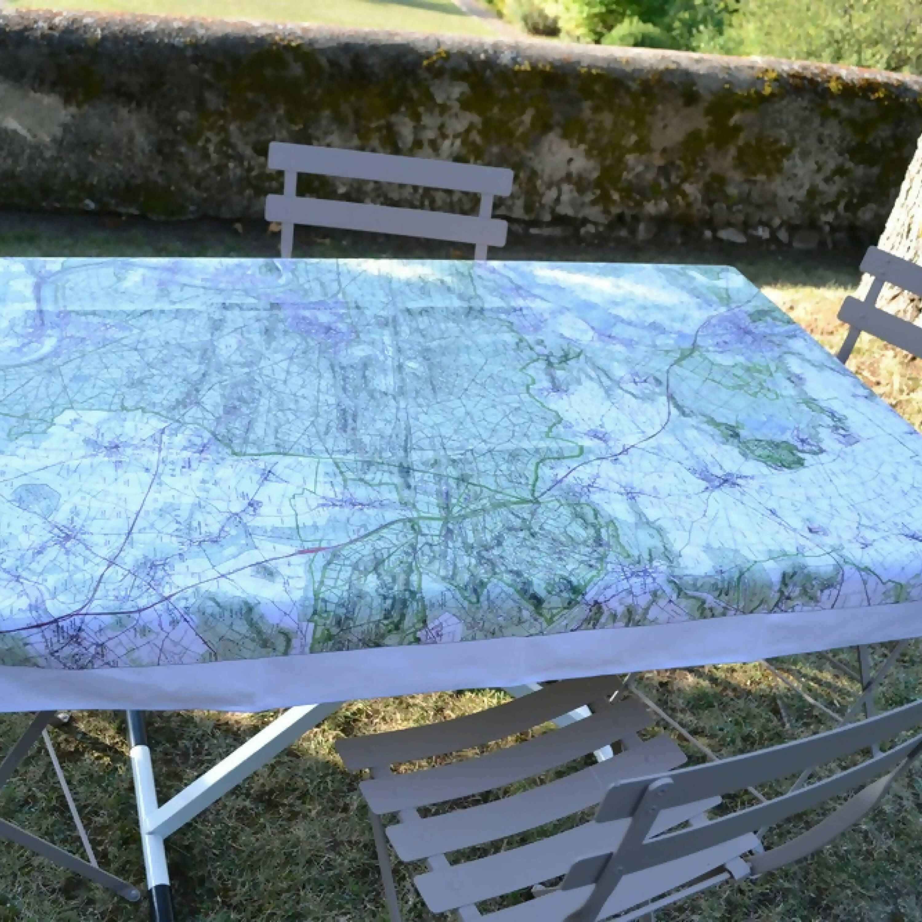 Nappe carte IGN Forêt de Fontainebleau | EMPREINTES Paris | EMPREINTES Paris