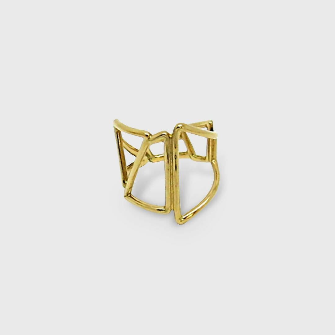Bague Archi or jaune | EMPREINTES Paris
