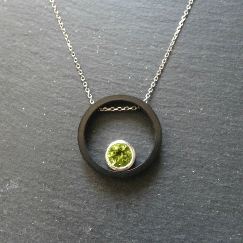 Collier Cercle Carbone | EMPREINTES Paris - EMPREINTES Paris