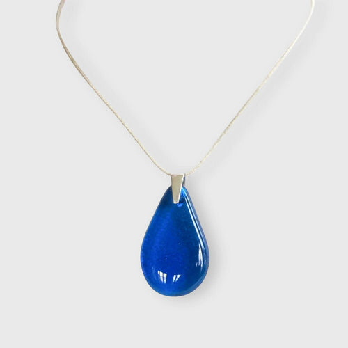 Pendentif GOUTTE bleu roi | EMPREINTES Paris - EMPREINTES Paris