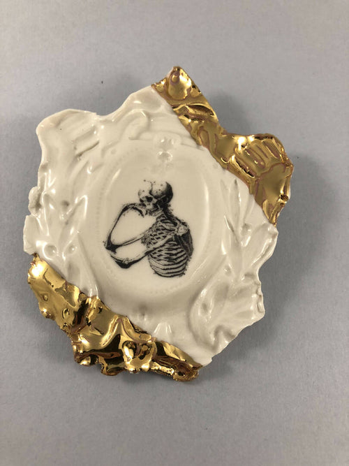 Broche Camay Squelette I, collection Histoire naturelle | EMPREINTES Paris - EMPREINTES Paris