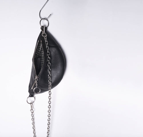 Mini sac banane - noir | EMPREINTES Paris - EMPREINTES Paris