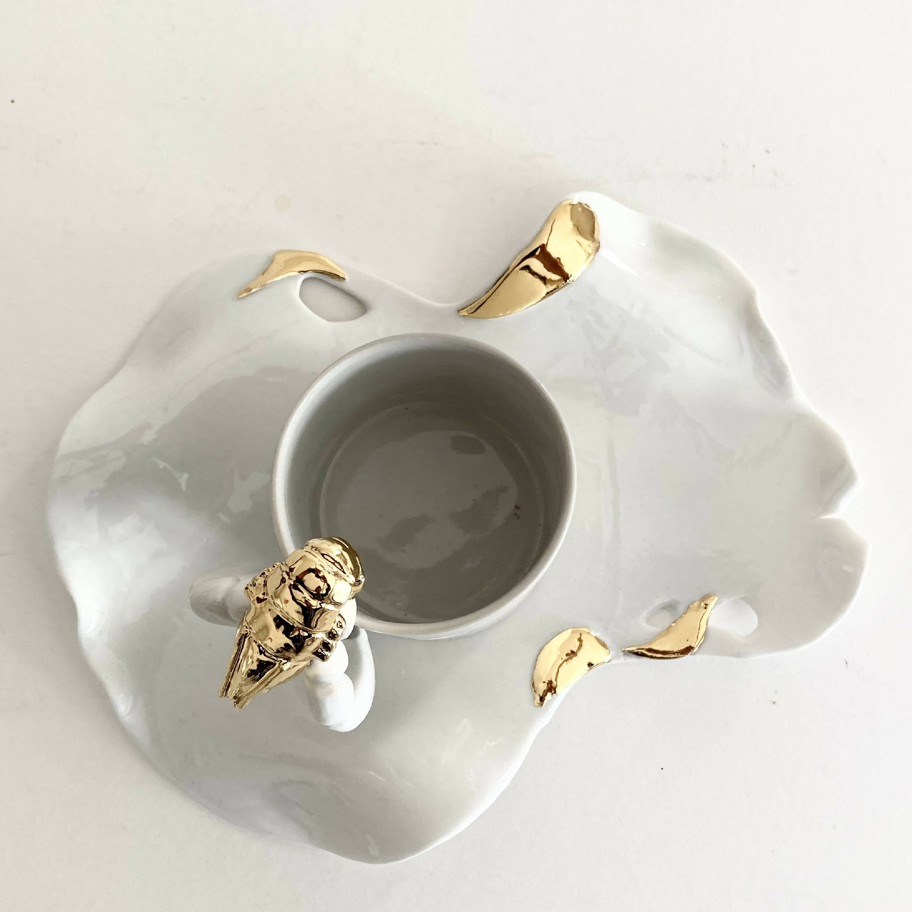 Tasse et soucoupe Homard | EMPREINTES Paris