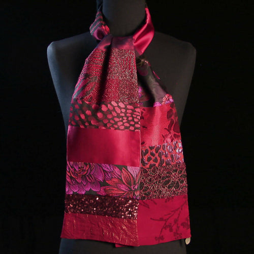 Écharpe bijou - Camaieu rouge | EMPREINTES Paris - EMPREINTES Paris