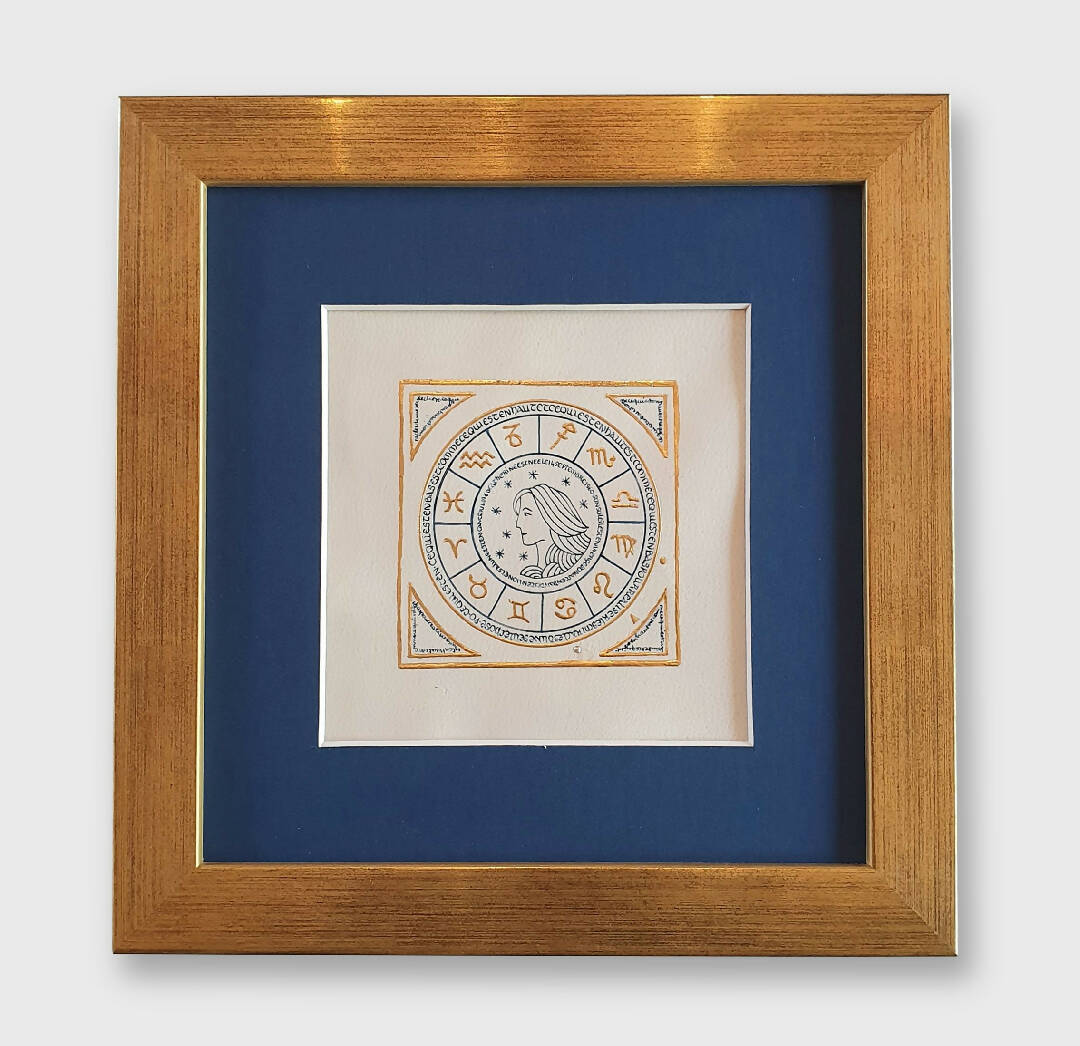 Enluminure Thème astral personnalisé | EMPREINTES Paris