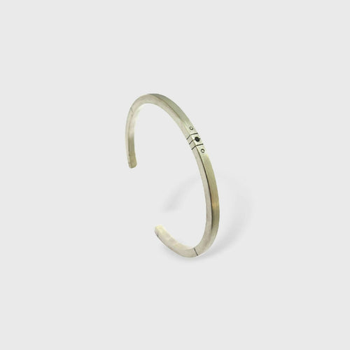 Bracelet section carrée pour homme | EMPREINTES Paris - EMPREINTES Paris