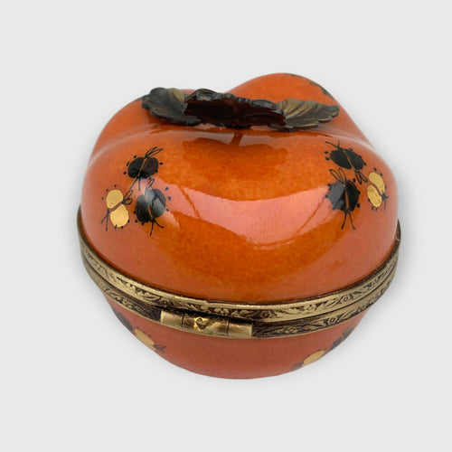 Pomme à musique orange et oiseau romantique brun | EMPREINTES Paris - EMPREINTES Paris