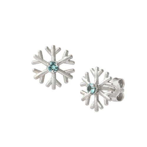 Boucles d'oreilles Flocons Givrés | EMPREINTES Paris - EMPREINTES Paris