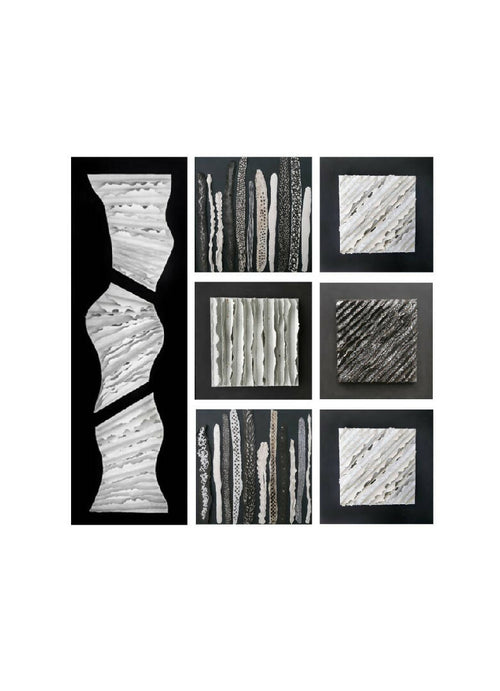 Bas relief tableau grès collection écorce | EMPREINTES Paris - EMPREINTES Paris