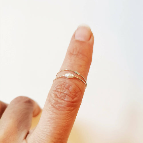 Bagues OR Double JE | EMPREINTES Paris - EMPREINTES Paris