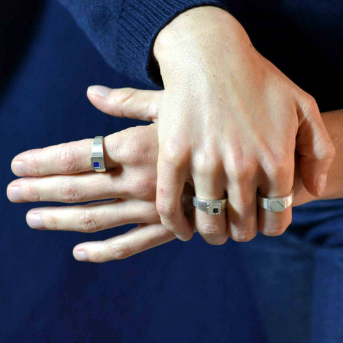 Chevalière Lapis Lazuli | EMPREINTES Paris - EMPREINTES Paris