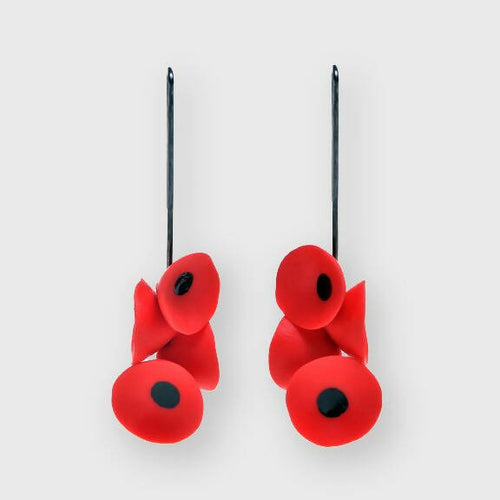 Boucles d'oreilles Coquelicots | EMPREINTES Paris - EMPREINTES Paris