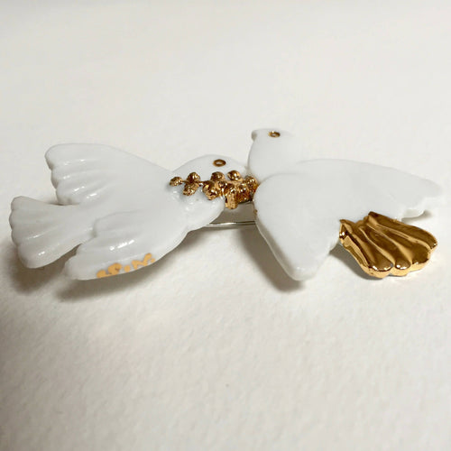 Broche Colombes | EMPREINTES Paris - EMPREINTES Paris